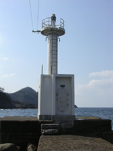 竹野港北防波堤灯台