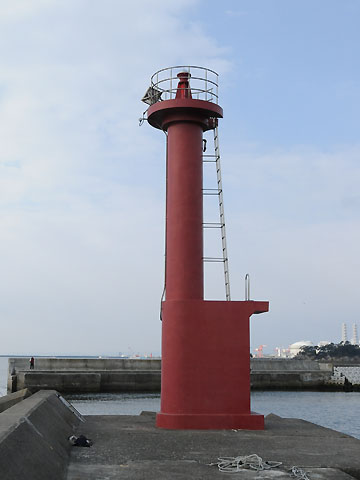 菖蒲田港東防波堤灯台