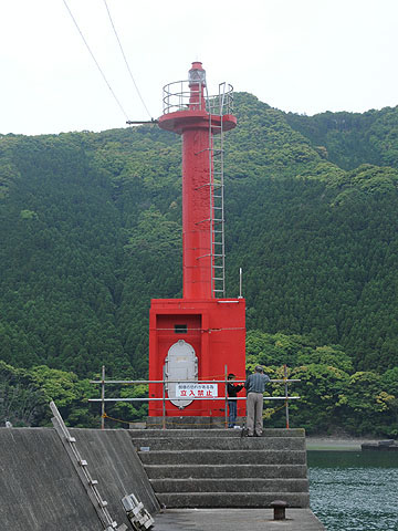 蒲江港防波堤灯台