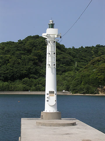 笠浦港東第二防波堤灯台