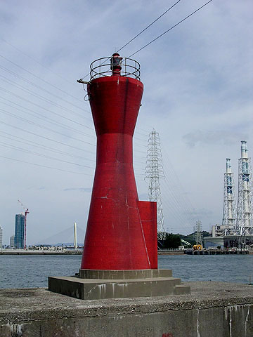 海南南防波堤灯台