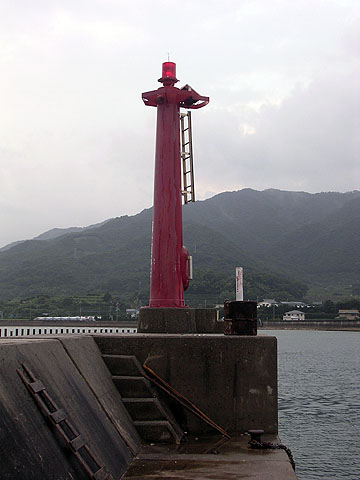 唐尾港北防波堤灯台