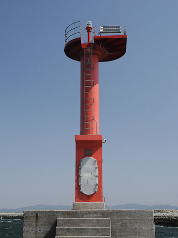 三河姫島漁港西防波堤灯台