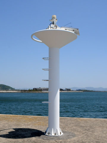 三河港ラグナマリーナ海陽西防波堤灯台