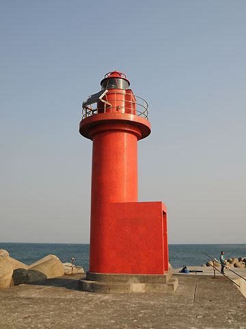 羽幌港西防波堤灯台