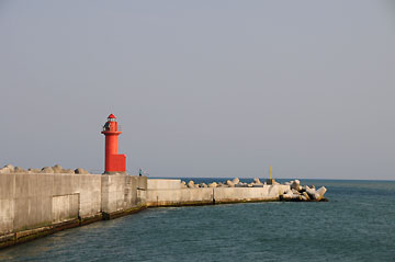 羽幌港西防波堤灯台