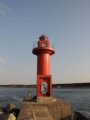 沙留港東防波堤灯台