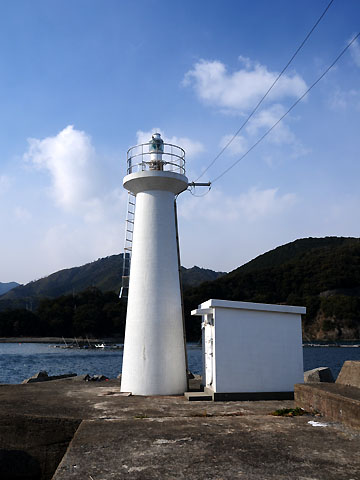 上ノ加江港防波堤灯台