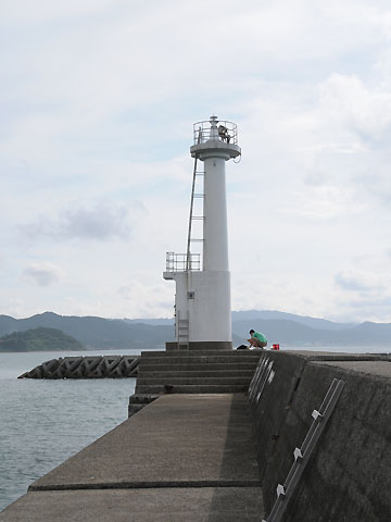 島子港1号防波堤灯台