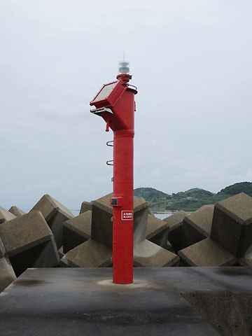 富岡漁港南防波堤灯台