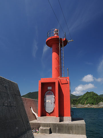 樺島港外防波堤灯台 日本の灯台