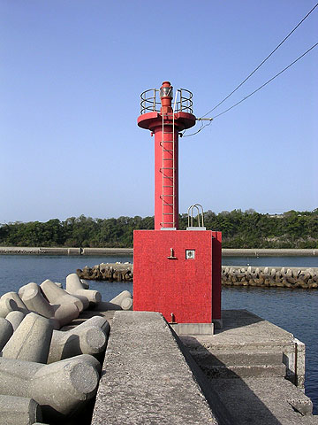 香々地港北防波堤灯台